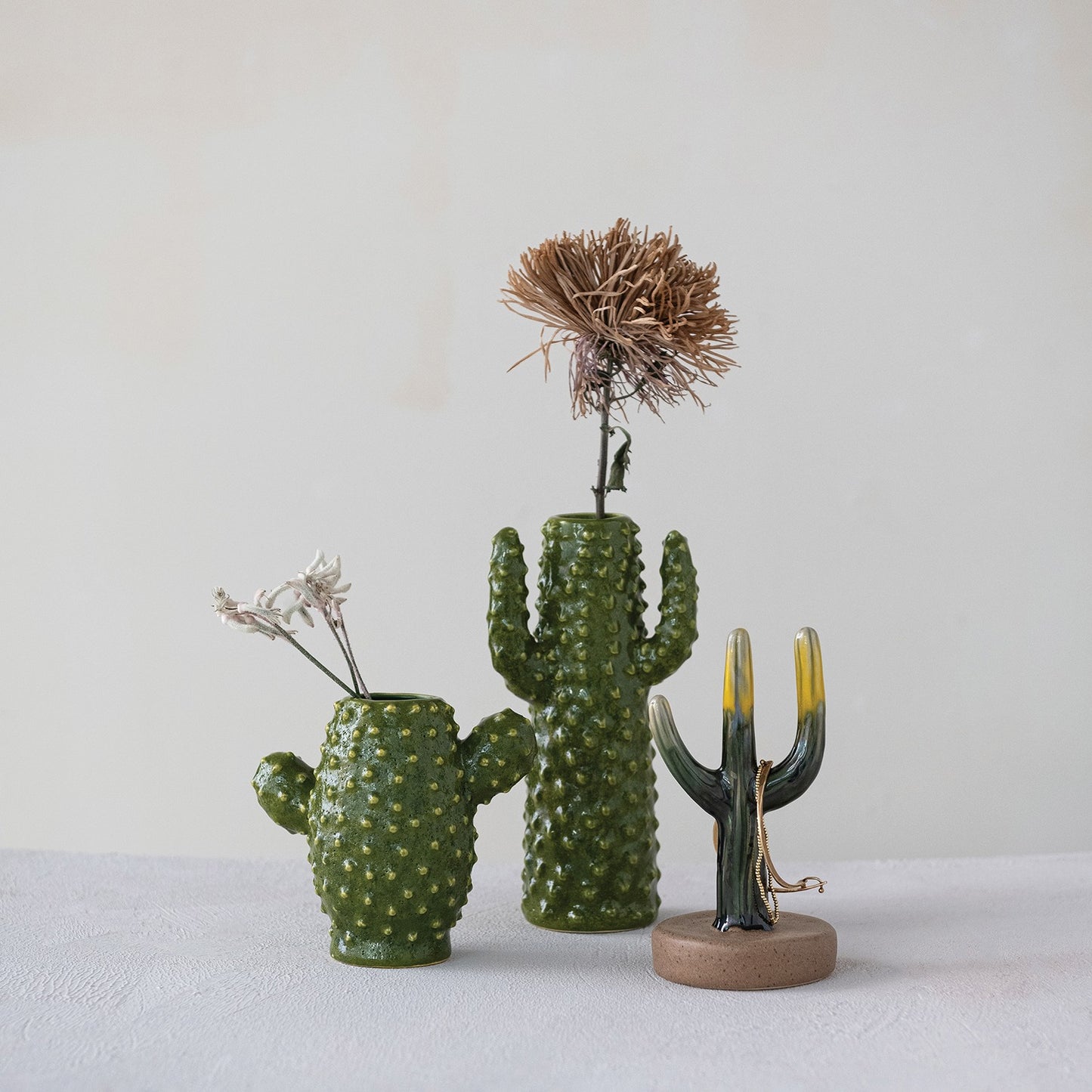 Cactus/Saguaro Short Vase