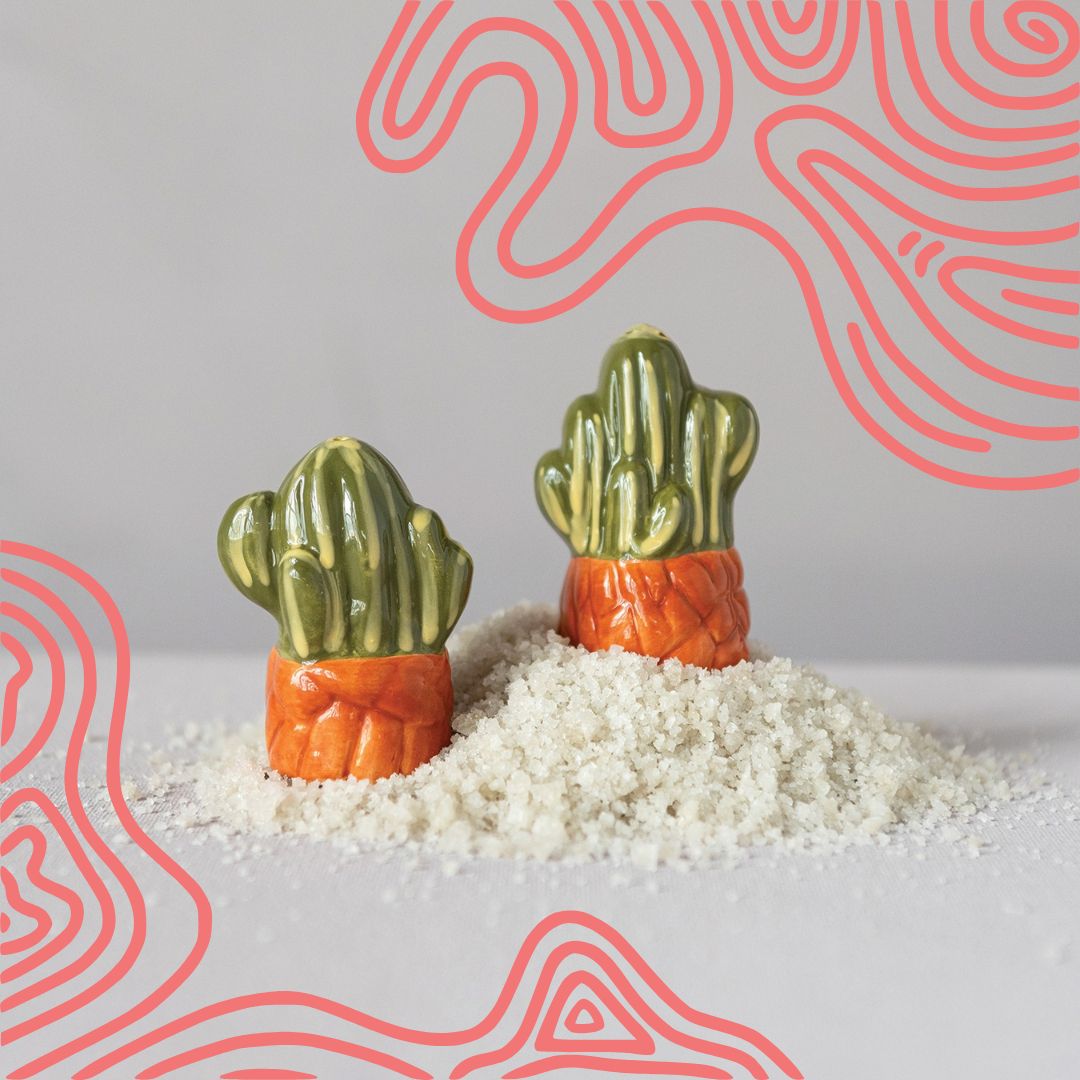 Cactus/Saguaro Salt & Pepper Shaker
