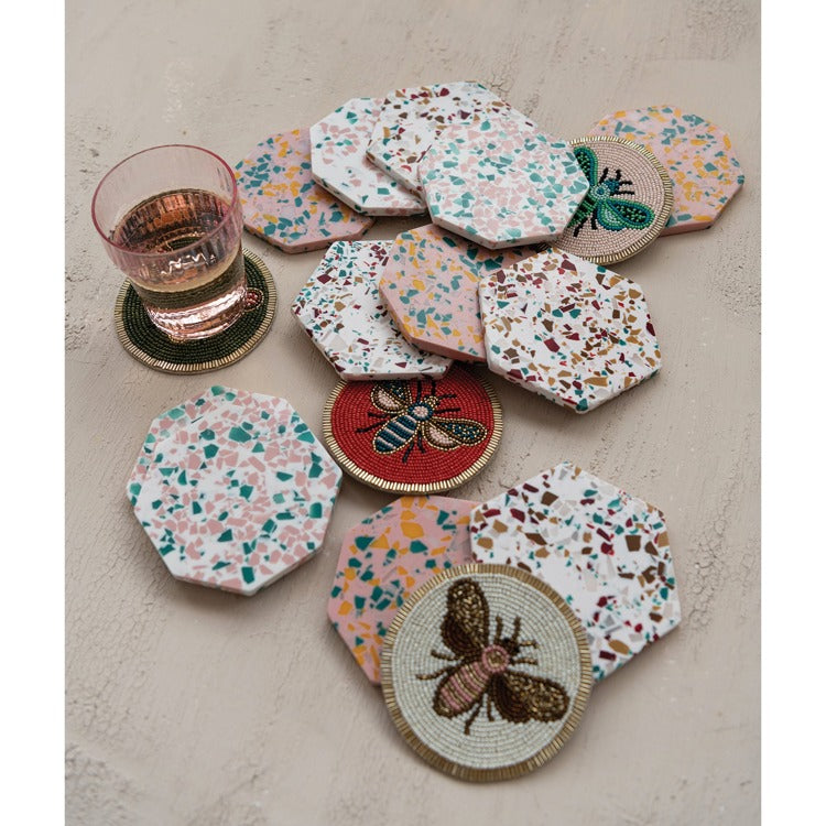 Bee/Aabejita Coasters
